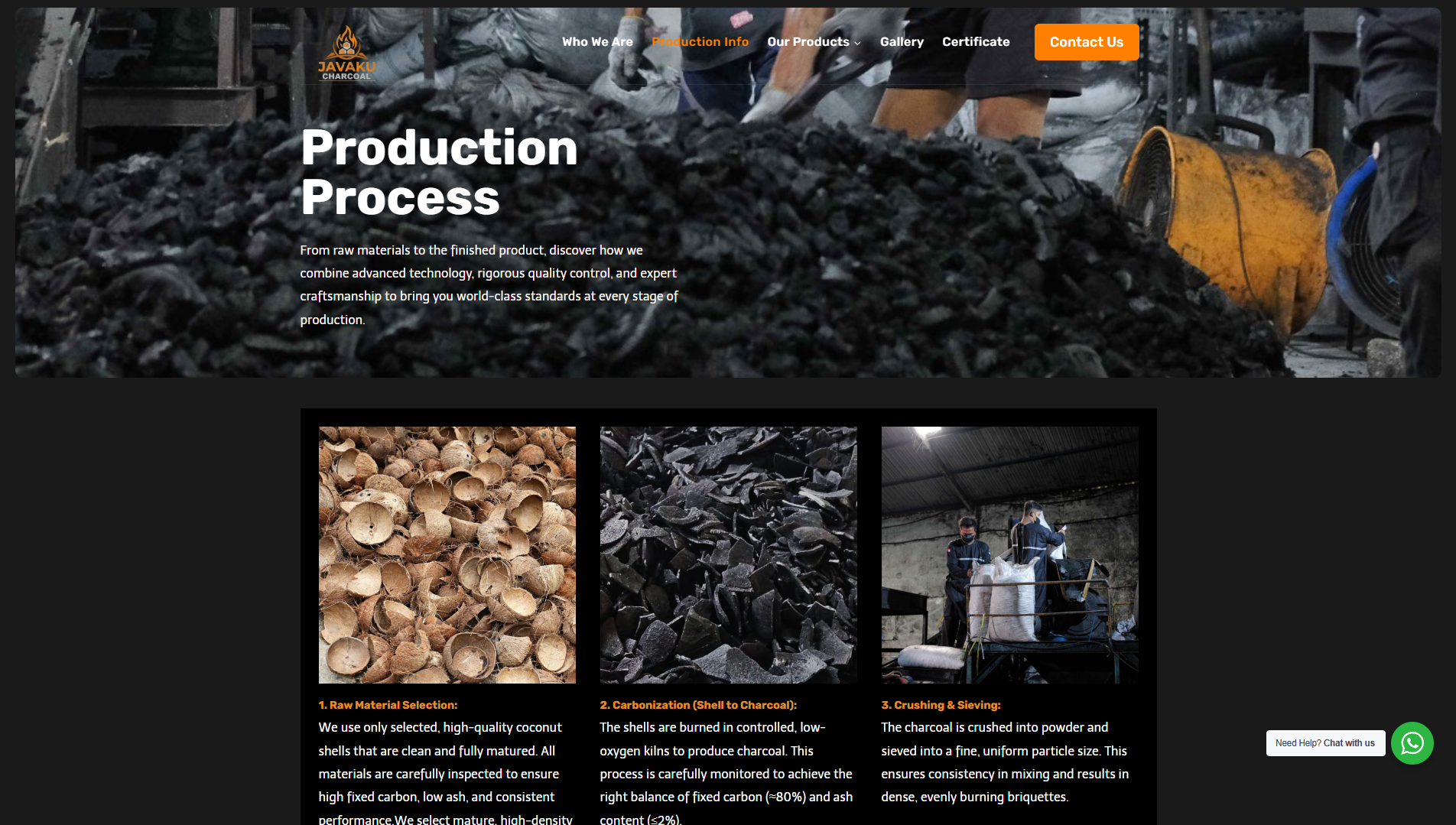 Javaku Charcoal