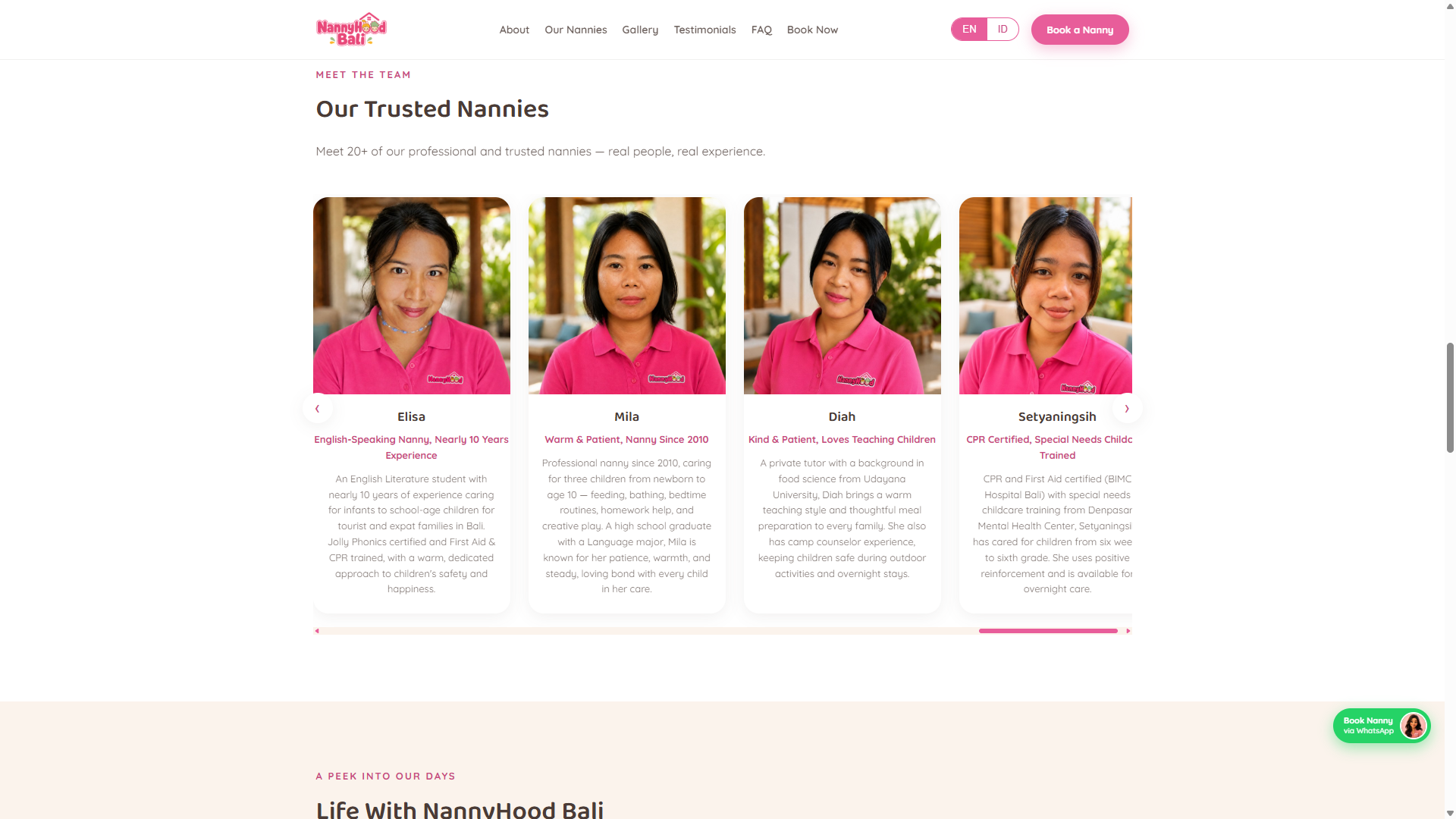 NannyHood Bali